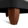 Cama Europea CIC Base Dividida 2 Plazas Ortopedic Advance + Respaldo + 2 Veladores Dublin
