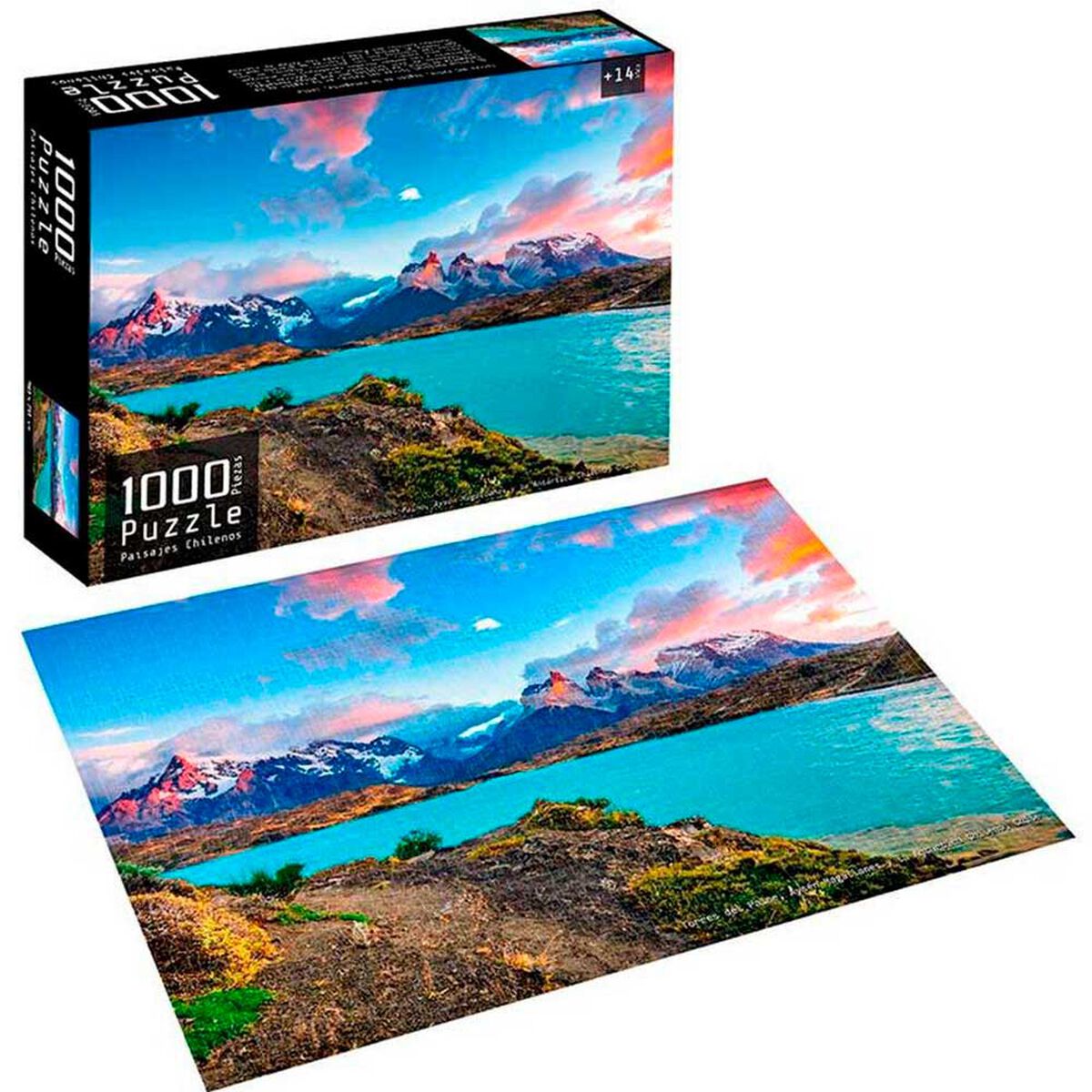 Puzzle 1000 Piezas Paisajes Chilenos Nobel Gift