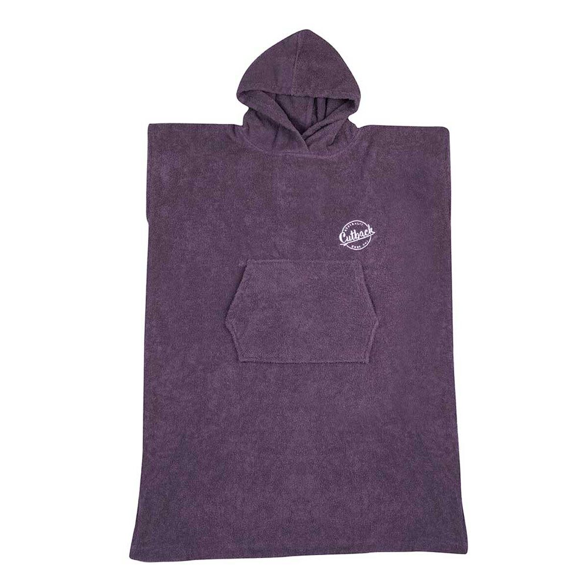 Toalla de Playa con Capucha Surf Juvenil Cutback Mora Teen