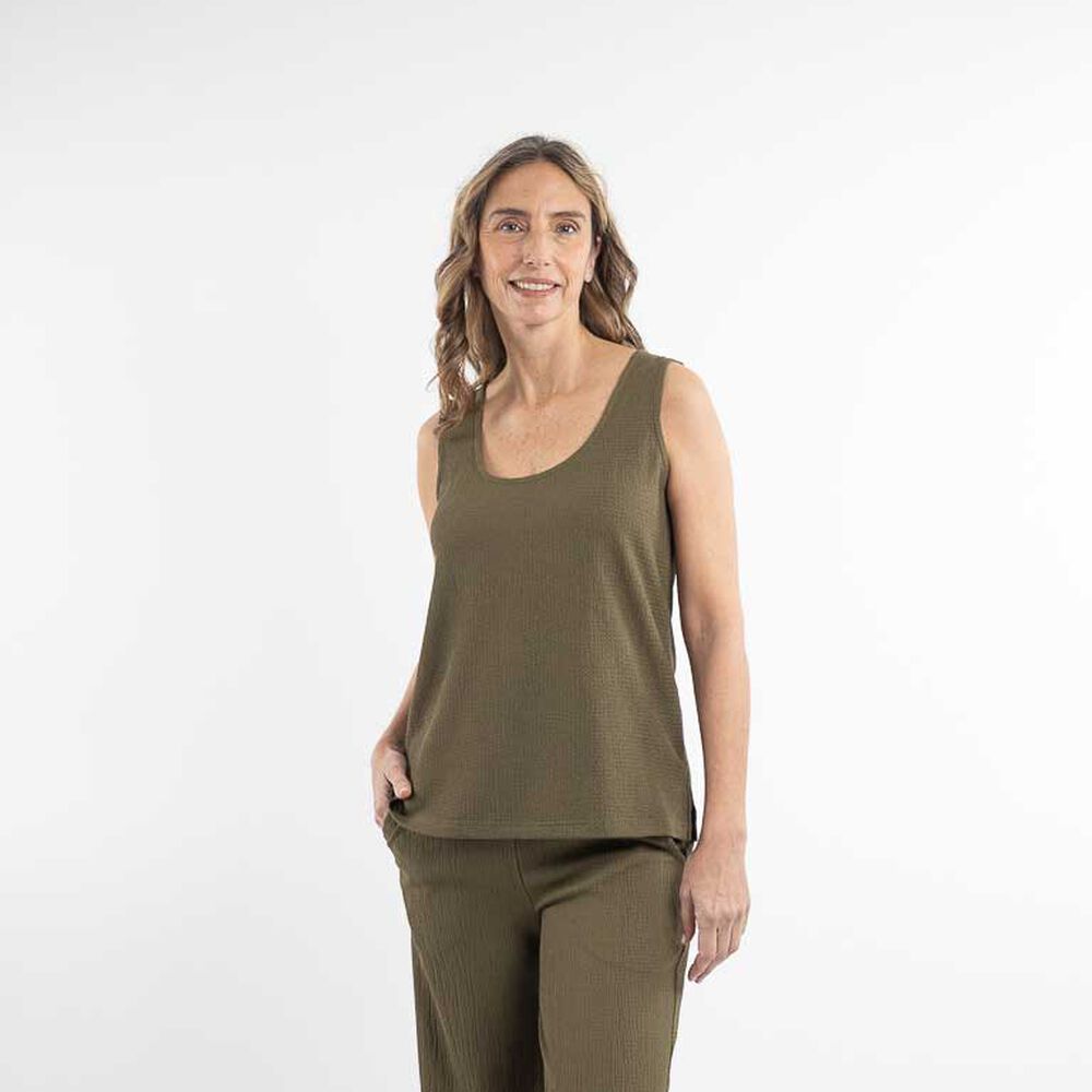 Polera Sin Mangas Mujer Portman Club