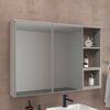 Botiquín Baño Espejo Home Mobili  Maximus Gris