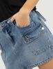 Falda Mini Denim Mujer Icono