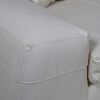 Sofá Elegant Detail Houston 3 Cuerpos Blanco