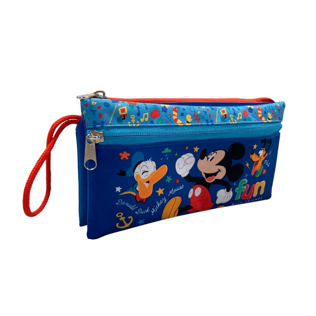 Estuche Doble Cierre Mickey