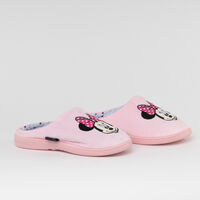 Pantufla Mujer Minnie Rosado