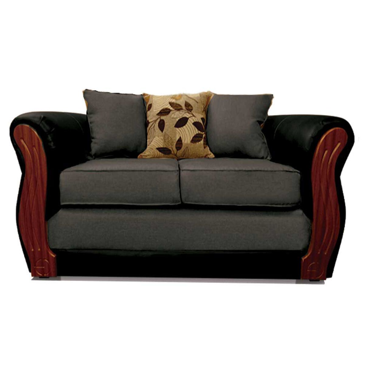 Juego de Living Elegant Detail Girona Sof&aacute; 2 Cuerpos + Dos sillones 1 Cuerpo Gris