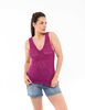 Polera Crochet Sin Mangas Mujer Alma