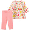 Conjunto Polera+Calza de Algodón Chess Baby