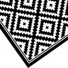 Alfombra Davanti Rombos Black 140 x220 Rombos Black
