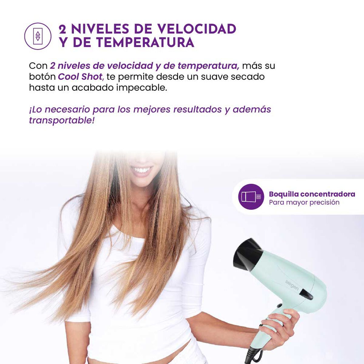 Secador de Pelo Siegen SG-3012C61