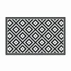 Alfombra Davanti Rombos Black 140 x220 Rombos Black