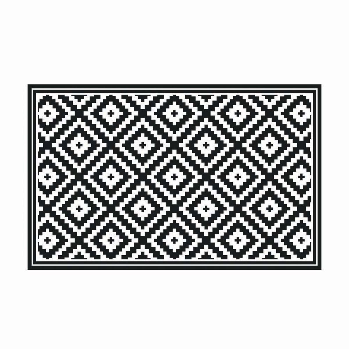 Alfombra Davanti Rombos Black 140 x220 Rombos Black