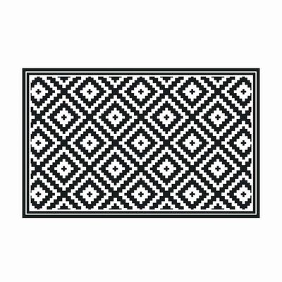 Alfombra Davanti Rombos Black 140 x220 Rombos Black