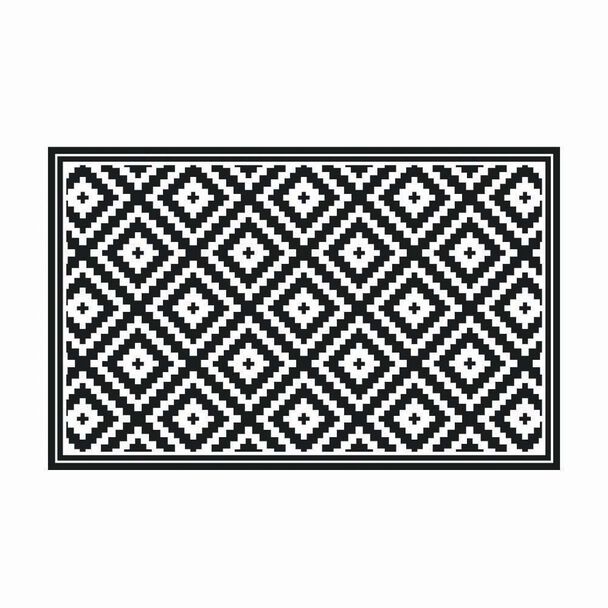 Alfombra Davanti Rombos Black 140 x220 Rombos Black