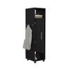 Clóset TuHome Custer con Espejo 1 Puerta Wengue