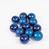 Set 12 Esferas para Árbol de Navidad Casanova Azul 5 cm