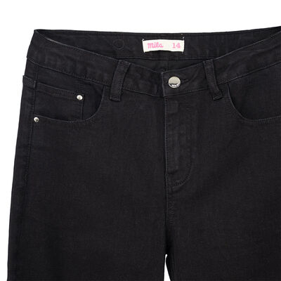 Imagen 2 del producto Jeans de Algodón Niña Mila Azul, Negro