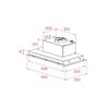 Campana Integrable Teka GFI 93030 KOS IX Inox