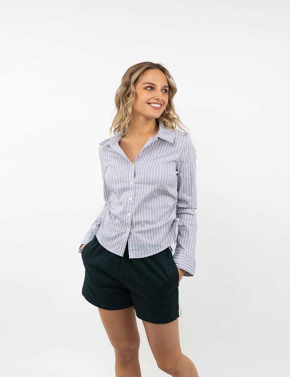 Blusa Rayas Manga Larga Mujer Icono