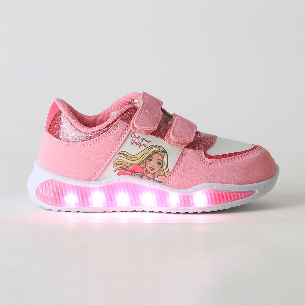 Zapatilla Con Luces Posando Niña Barbie