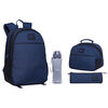 Pack Mochila + Lonchera + Estuche + Botella Cool Head