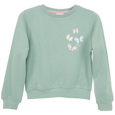 Imagen 1 del producto Polerón Niña Chess Gris, Menta, Navy, Rosado