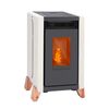 Estufa a Pellet Amesti Bambu 6000 Blanco