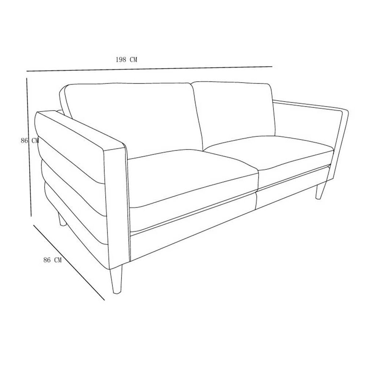 Sof&aacute; Casanova Atlanta 3 Cuerpos Grafito Gris