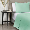 Quilt American Family Marquis Heatpress 1,5 Plazas Verde