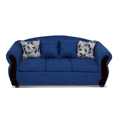 Imagen 1 del producto Sofá Elegant Detail Bartolucci 3 Cuerpos Azul