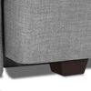 Sofá Cama Innovamuebles Magestic Córdoba 2 Cuerpos Gris Claro