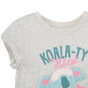 Pijama Koala Manga Corta de Algodón Niña Mila