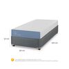Cama Americana CIC 1 Plaza Excellence + Almohada