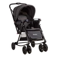 Coche Paseo Bebe Cuna Balancin SX Negro Melange Bebesit