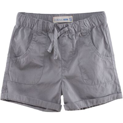Imagen 1 del producto Bermuda de Algodón Bebo Chess Baby Gris
