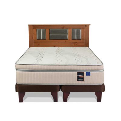 Imagen 2 del producto Cama Europea Flex Base Dividida 2 Plazas Máximo Cobre + Respaldo Lorraine