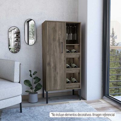 Imagen 1 del producto Bar Tradicional TuHome Soho 1 Puerta Bellota