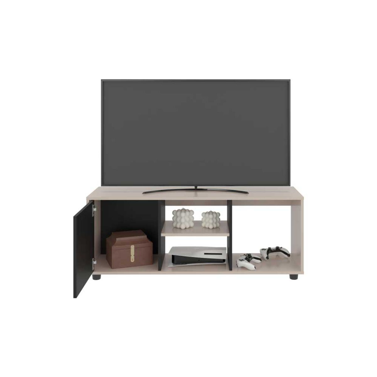RACK TV 50" ADEL 120,3X34,9X46,7 CAPRI Y WENGUE