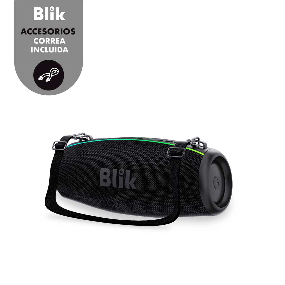Parlante Bluetooth Blik Beatbass Negro
