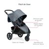 Coche Travel System B-Free B-Safe Gris Britax
