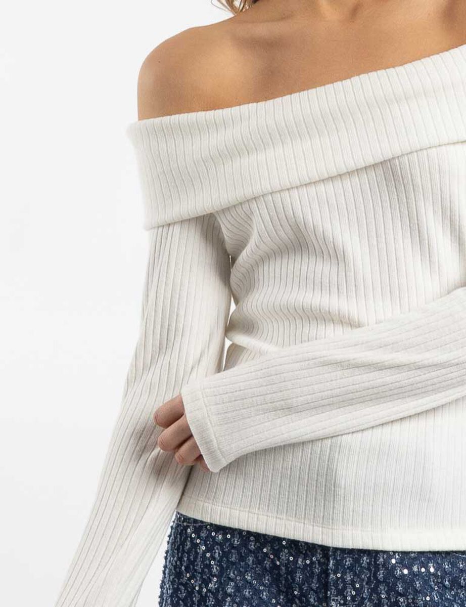 Sweater Bardot Mujer Icono