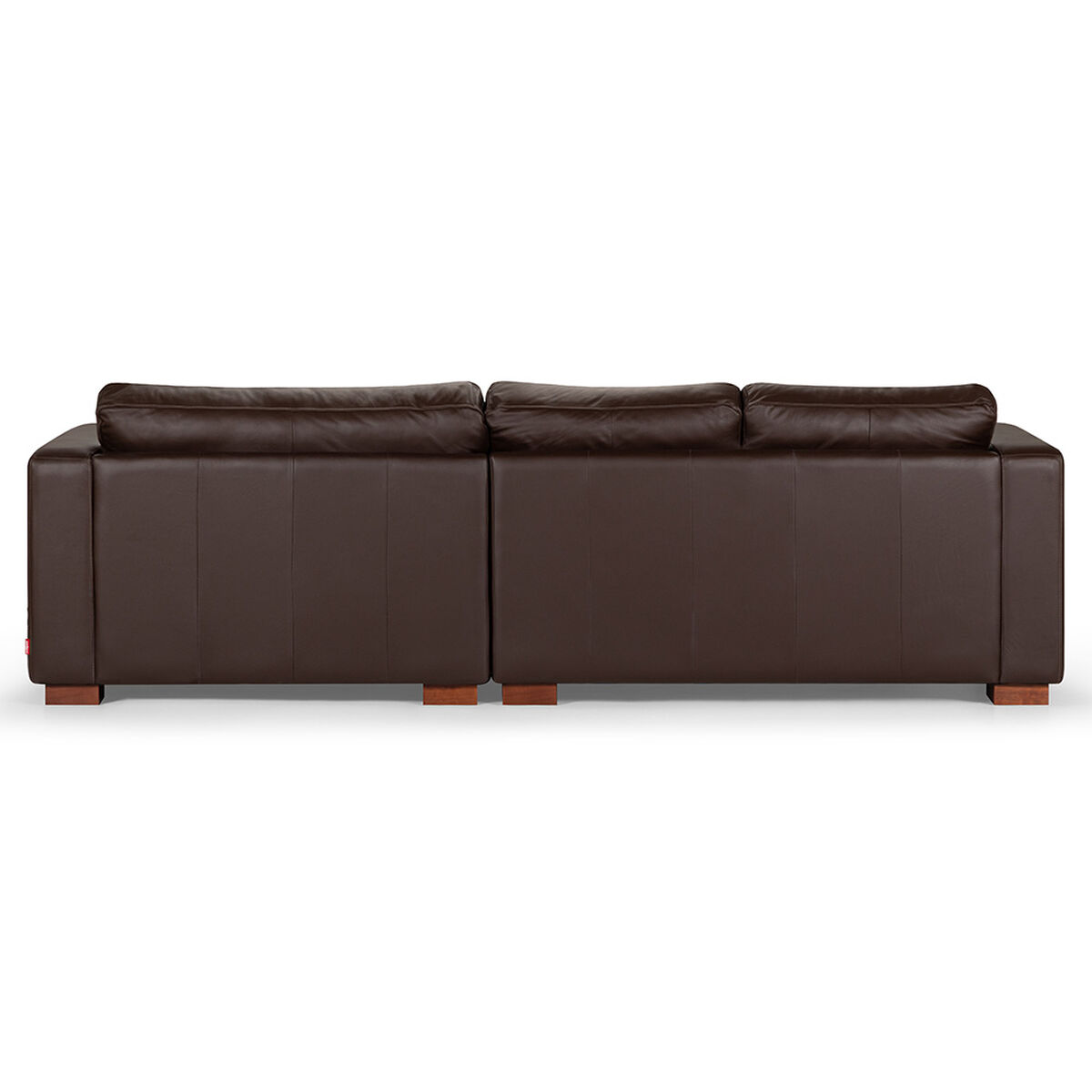 Sofá Seccional Derecho Rosen Copeland 3 Cuerpos Marron