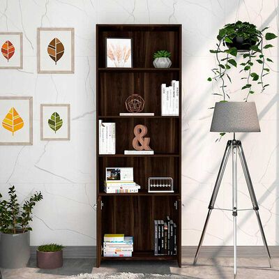 Imagen 2 del producto Biblioteca TuHome Lisa Habano 2 Puertas