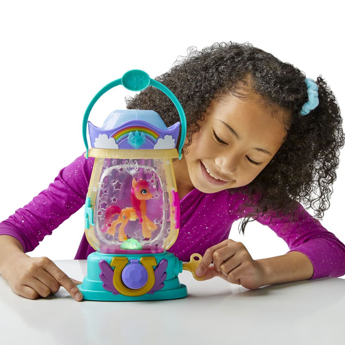 Muñeca My Little Pony Lámpara Ilumina Colores Sunny