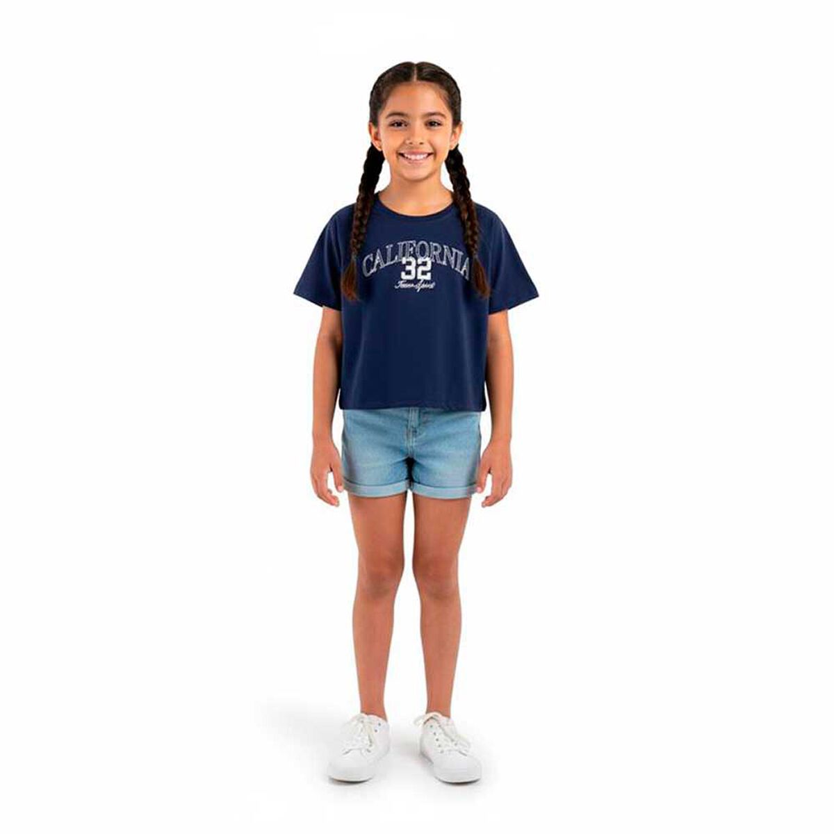 Polera Manga Corta Ni&ntilde;a Mila