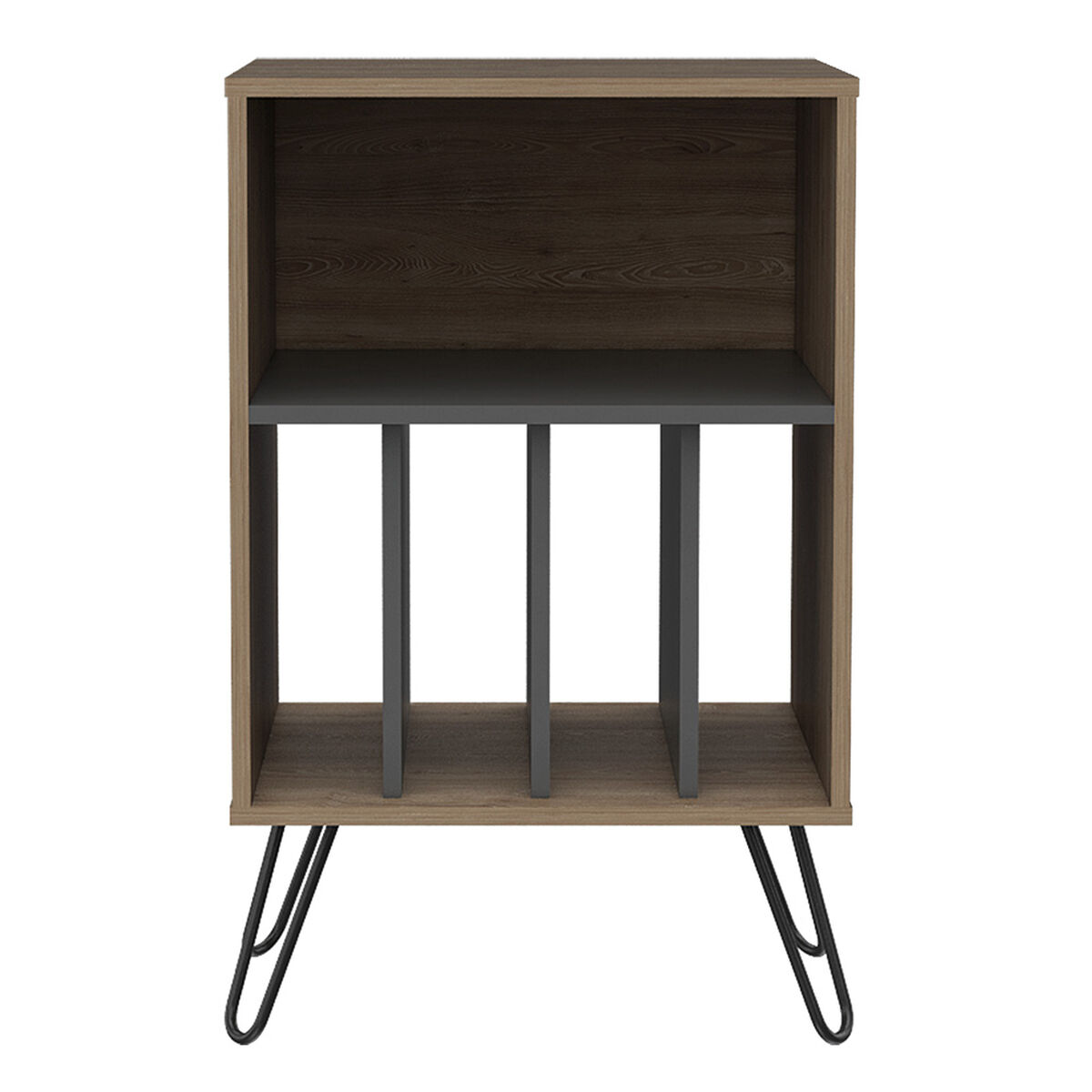 Mueble Funcional  TuHome Vassel Miel/Plomo