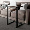 Mesa Lateral Roca Fit Nogal