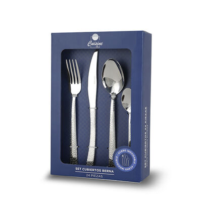 Imagen 2 del producto Juego de Cubiertos Cuisine Berna 24 Piezas