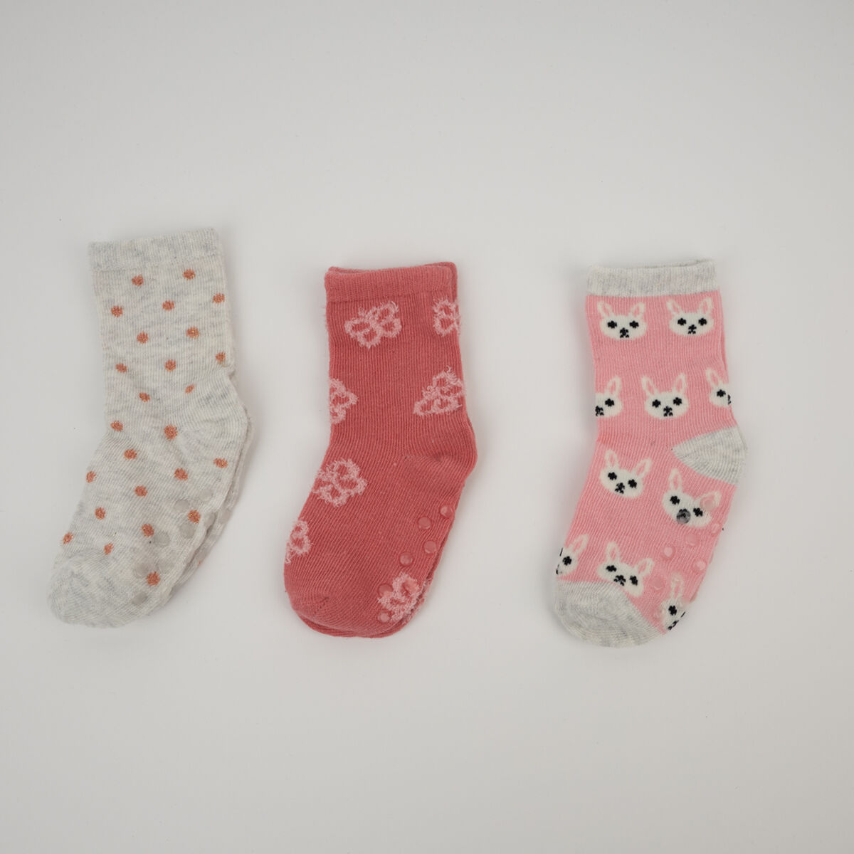 Pack 3 Calcetin Largo Beb&eacute; Chess