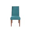 Silla Latam Home Cadiz Tela Velvet Turquesa
